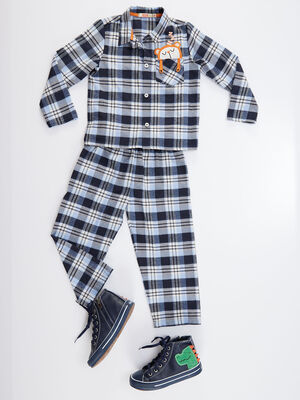 Uykucu Ayı Erkek Çocuk Pijama Takım