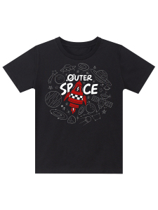 Uzay Roketi Erkek Çocuk Yazlık T-shirt Kapri Şort Takım - 5