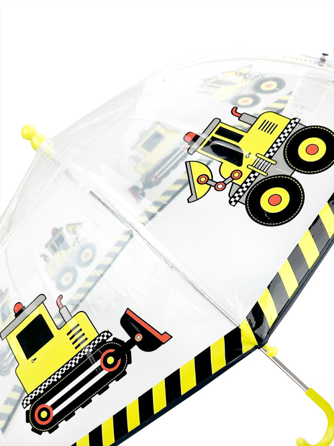 Vehicles Boy Transparent Umbrella - 2