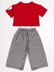 Vibes Girl Crop-Top&Pants Set - 4