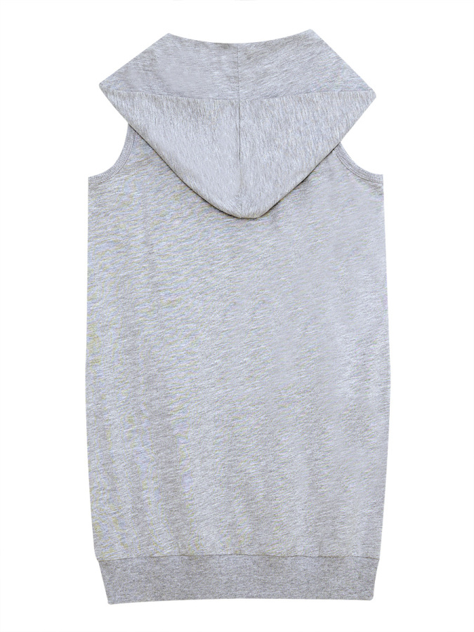 We Rock Girl Grey Hoodied Dress - 4