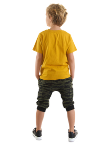 Whales Boy T-shirt&Capri Pants Set - 7