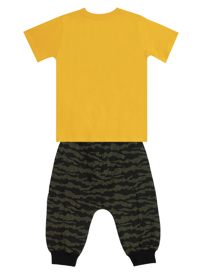Whales Boy T-shirt&Capri Pants Set - 9