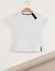 White reglan Boy T-shirt - Thumbnail