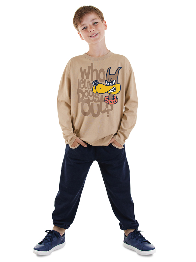 Who Erkek Çocuk T-shirt Pantolon Takım - 1