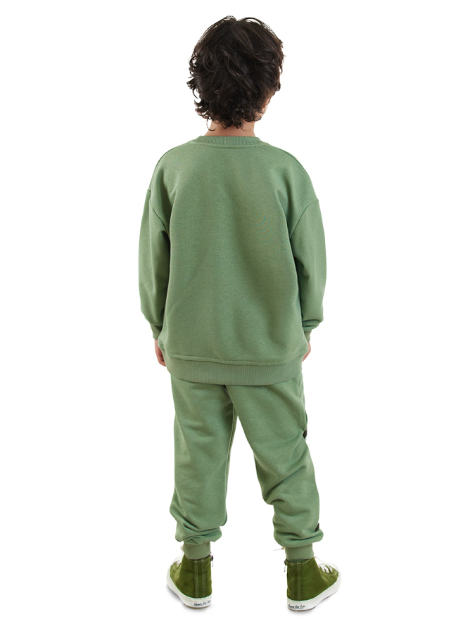 Wild Animals Boy Khaki Tracksuit - 2