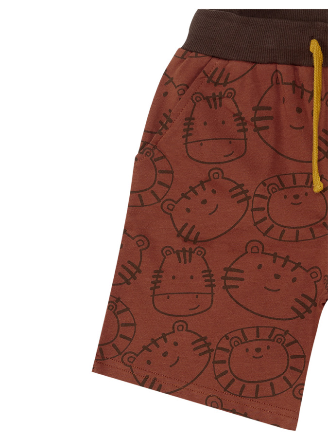 Wild Erkek Çocuk Yazlık T-shirt Şort Takım - 2