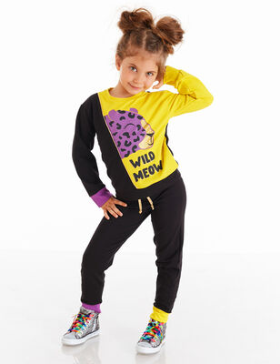 Wild Meow Girl Tracksuit