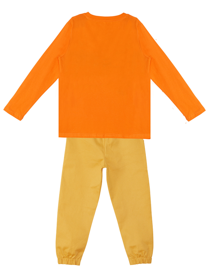 Wild One Boy T-shirt&Twill Pants Set - 4