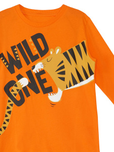 Wild One Erkek Çocuk T-shirt Dokuma Pantolon Takım - 9