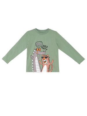 Wild Party Erkek Çocuk T-shirt Eşofman Altı Takım - 5