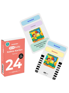WordsBuddy Çocuklar İçin Türkçe İngilizce Ev Yaşamı ve Hobi Paketi 90 Kart 3'lü Set (Cihaz Hariç) - 4