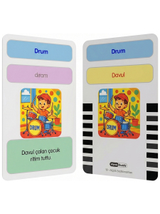 WordsBuddy Çocuklar İçin Türkçe İngilizce Ev Yaşamı ve Hobi Paketi 90 Kart 3'lü Set (Cihaz Hariç) - 5