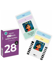 WordsBuddy Türkçe İngilizce Kelime Kartları Bedenim ve Günlük Yaşam 90 Kart 3’lü Set (BigiOne Cihaz Hariç) - 4