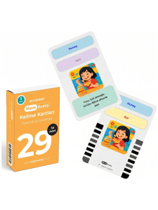 WordsBuddy Türkçe İngilizce Kelime Kartları Besinler ve Mutfak 90 Kart 3’lü Set (BigiOne Cihaz Hariç) - 4