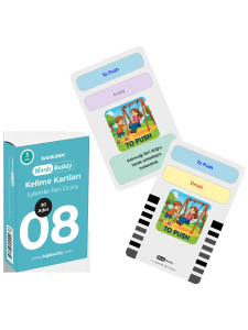 WordsBuddy Türkçe İngilizce Kelime Kartları Kendini İfade Etme 90 Kart 3’lü Set (BigiOne Cihaz Hariç) - 3