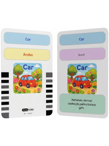 WordsBuddy Türkçe İngilizce Kelime Kartları Şehir Hayatı ve Ulaşım 90 Kart 3’lü Set (BigiOne Cihaz Hariç) - 5