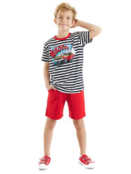Wroom Boy T-shirt&Shorts Set - Thumbnail