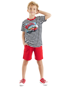 Wroom Boy T-shirt&Shorts Set - MSHB&G