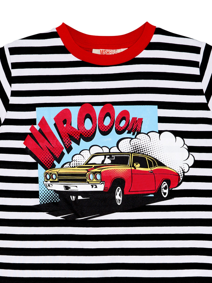 Wroom Erkek Çocuk T-shirt Şort Takım - 8