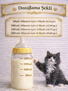 Yavru Kediler İçin Süt Tozu 250 gr - 3