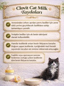 Yavru Kediler İçin Süt Tozu 250 gr - 2
