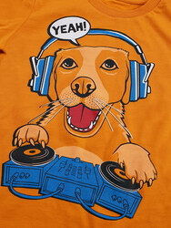 Yeah DJ Boy T-shirt&Pants Set - Thumbnail