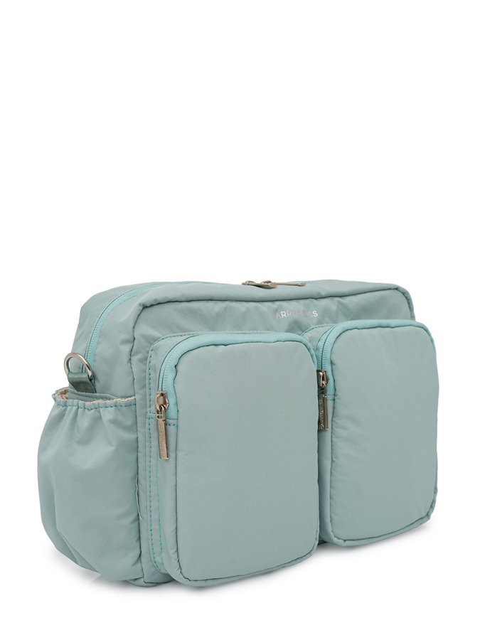 Yeşil DuoPack Çok Gözlü Anne Bebek Çantası - 8