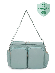 Yeşil DuoPack Çok Gözlü Anne Bebek Çantası - Carry Bliss