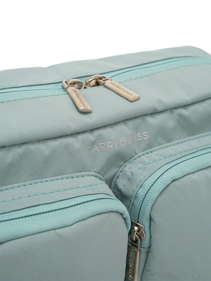 Yeşil DuoPack Çok Gözlü Anne Bebek Çantası - 7