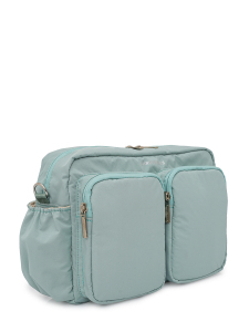 Yeşil DuoPack Çok Gözlü Anne Bebek Çantası - 8