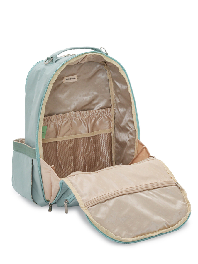 Yeşil LightPack Anne Bebek Sırt Çantası - 9