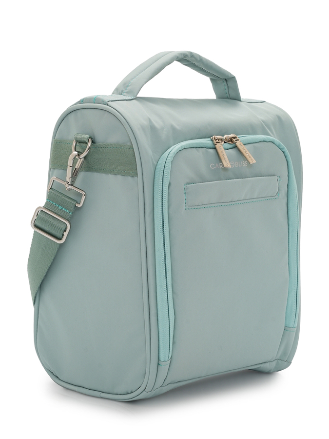 Yeşil SnapPack Çok Fonksiyonlu Çapraz Anne Çantası - 1