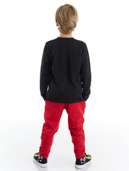 Yılbaşı Geyik Erkek Çocuk T-shirt Pantolon Takım - Thumbnail