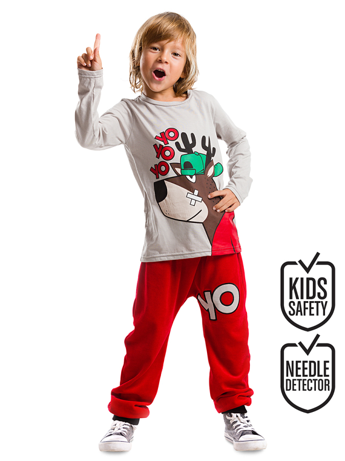 Yo Yo Yo Velvet Pants Set - 1