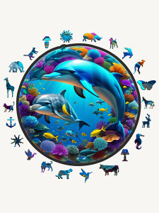 Yunuslar- 39.00 Cm - Yapboz - NcPuzzles