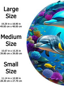 Yunuslar- 39.00 Cm - Yapboz - 4