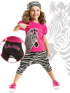 Zebra Baggy 3 Piece Set - 1