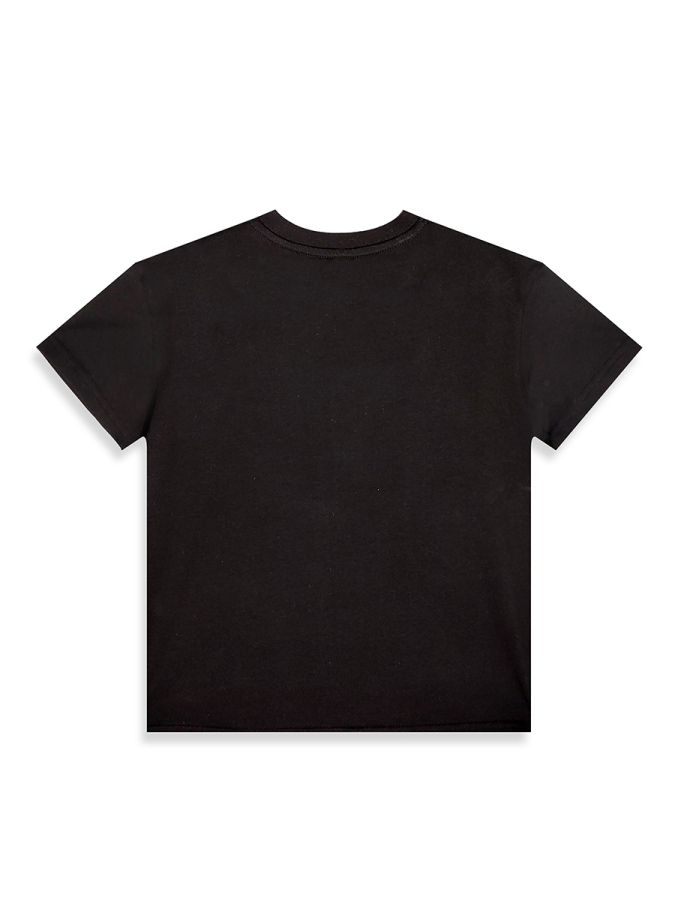 Erkek Çocuk Takım Zebra Baskılı Pamuk T-Shirt Ve Çizgili Dokuma Şort Yazlık Takım - 6
