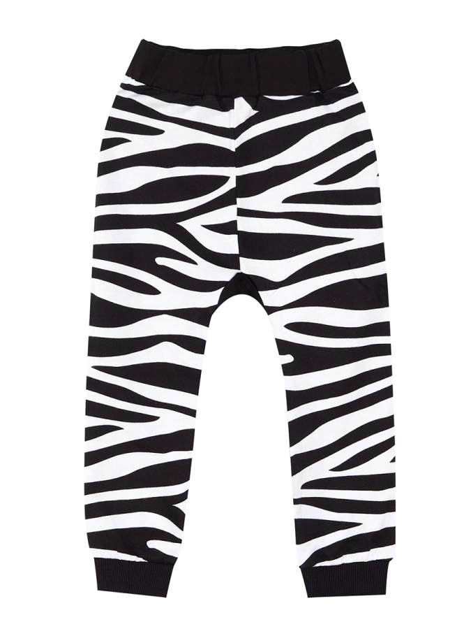 Zebra Fashion Girl Baggy Pants Set - 8