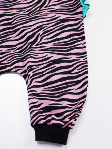 Zebra Fırfırlı Kız Çocuk Tulum - 7