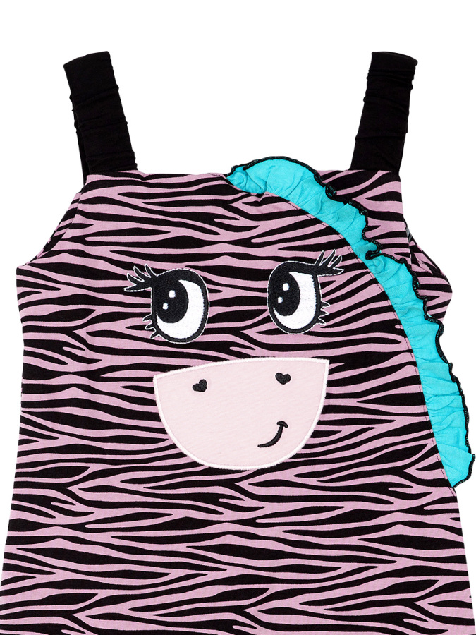 Zebra Girl Overall - 7