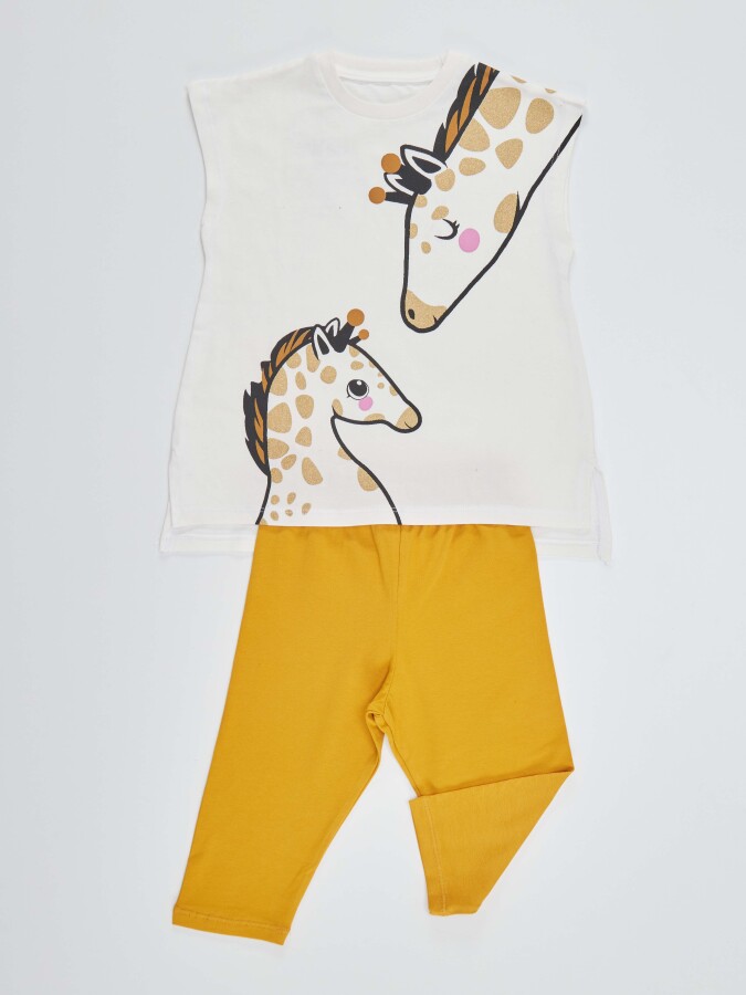 Giraffe Girl Tunic&Leggings Set - 3