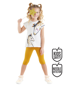 Giraffe Girl Tunic&Leggings Set - Denokids